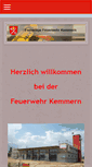 Mobile Screenshot of feuerwehr-kemmern.de